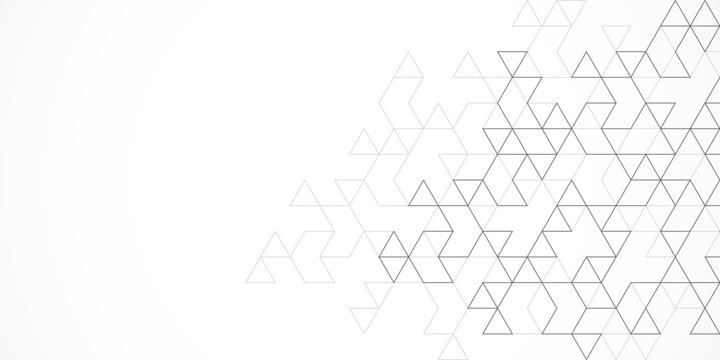 Creative idea of modern design with abstract geometric background. Minimalist vector texture with triangles pattern