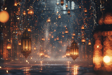  ramadan Kareem, Ramadan crescent moon, Eid Mubarak Islamic festival social media banner and Eid Mubarak Post Template, islam