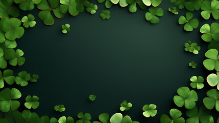 Happy St. Patrick's Day background holiday illustration