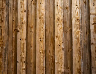 Un mur en bois 