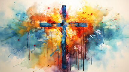 Cross painting