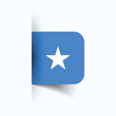 Somalia national flag, Somalia National Day, EPS10. Somalia flag vector icon