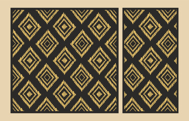 Ethnic ikat seamless pattern in tribal. Aztec geometric ethnic ornament print. Ethnic pattern style. Design for background, illustration, fabric, clothing, carpet, textile, batik, embroidery.