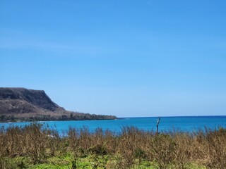 view of the coast of the sea
