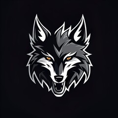 dog logo esport and gaming vector mascot design