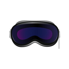Vr Headset Device Illustration Vector