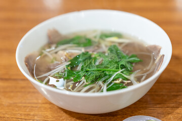Bowl of Vietnamese Pho