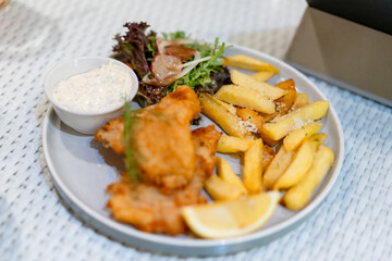 Fish and chips