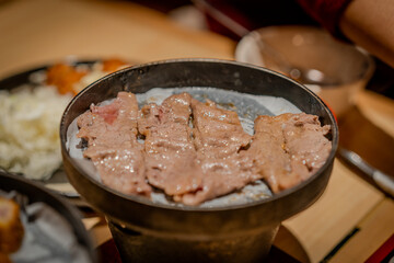 Japanese wagyu slice