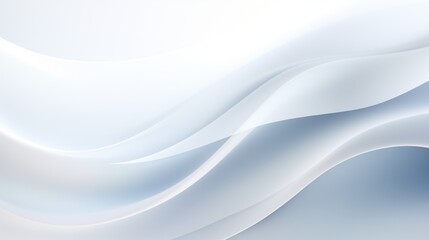 Obraz na płótnie Canvas A white abstract background featuring smooth lines. Ideal for use in various design projects