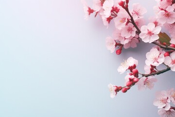 Obraz premium A detailed view of a flower on a branch. Perfect for nature-themed designs and projects