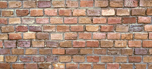 old wall of different bricks - background, wallpaper, photo wallpaper, room, hotel, texture