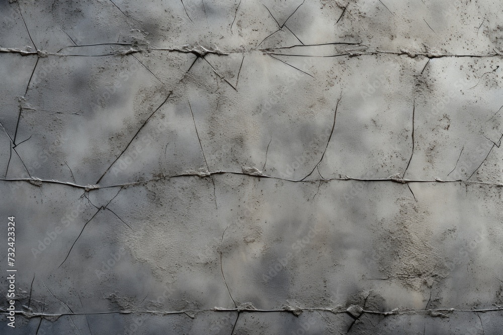 Poster close up view of barbed wire on a concrete wall. this image can be used to represent security, dange