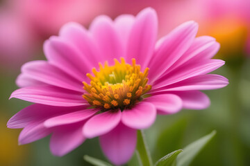 Obraz premium close up of pink flower. 