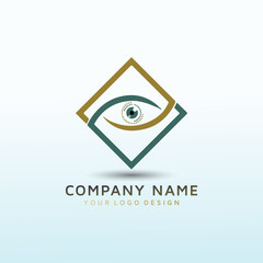 Eye Beauty vector logo design