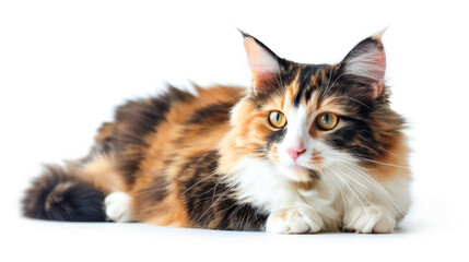 A Captivating Photo of a Playful Calico