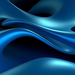 Abstract Blue Waves