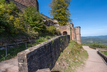 Trifels Castle is a rock castle in the Palatinate Forest above the southern Palatinate town...