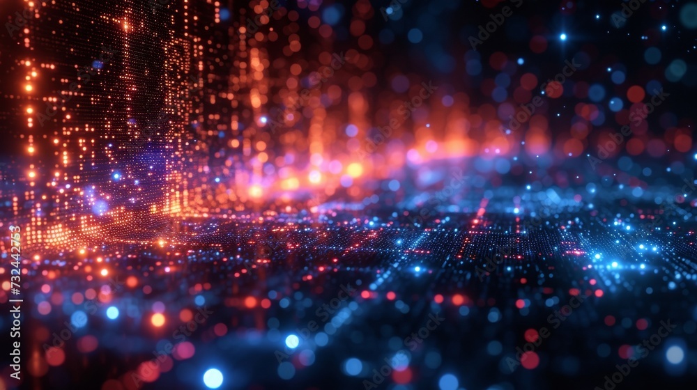 Poster step into a world where coding and algorithms drive innovation, as we witness the evolution of a sma