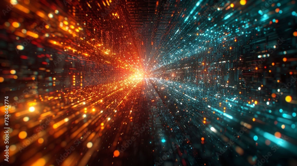 Aufkleber discover the cybernetic matrix where modern algorithms and high-speed connectivity shape a visually 