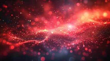 Explore the fusion of creativity and innovation with our red digital backdrop, where neon plexus lines come to life in a captivating dance of light and connectivity.