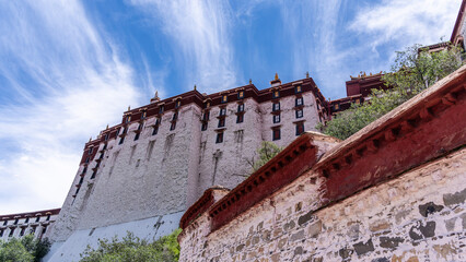 the Potala Palace, Tibet China