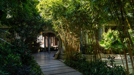 house in the forest Guangzhou China