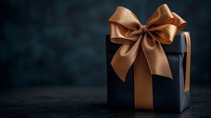 Golden Gift Wrapped in Black: A Monthly Celebration of Love and Giving Generative AI