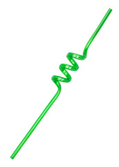 Straw isololated on transparent background
