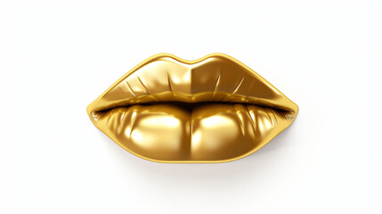 Golden lips