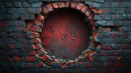 Red Brick Wall with a Hole: A Peek into the Past Generative AI