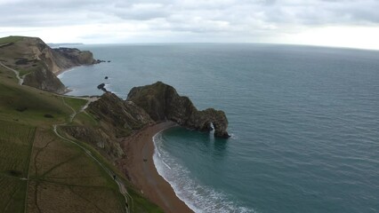 Durdle Door, Somerset - 4K Drone Footage