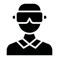 Vr Game icon vector image. Can be used for Game Development.