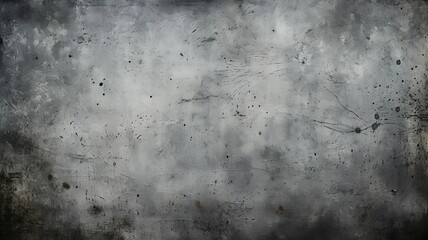 Illustration of a gray grunge background with scratches - obrazy, fototapety, plakaty