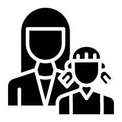 Obraz premium Unaccompanied Minor icon vector image. Can be used for Airline.