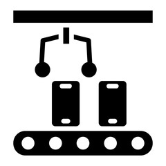 Electronics Industry icon vector image. Can be used for Industry.