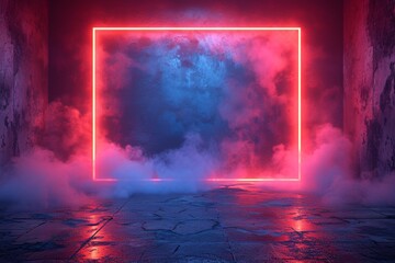 Neon Dreamscape: A Vivid, Colorful, and Futuristic Scene Generative AI