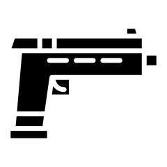 Obraz premium Blaster icon vector image. Can be used for Science Fiction.