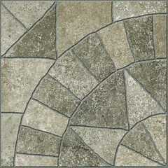 architectural green stone mosaics background, vitrified parking and floor tile design on module,...