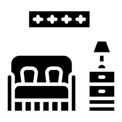 Cleaning Living Room icon vector image. Can be used for Cleaning and Dusting.