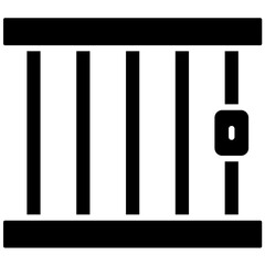 Safety Bar icon vector image. Can be used for Amusement Park.