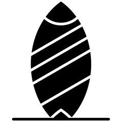 Surfboard icon vector image. Can be used for Coastline.