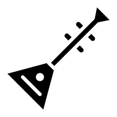 Balalaika icon vector image. Can be used for Instrument. - obrazy, fototapety, plakaty