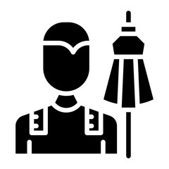 Fashion Designer icon vector image. Can be used for Diversity.
