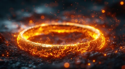 Glowing Ring in the Dark: A Ring of Fire for the Month of Love Generative AI