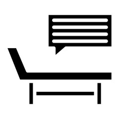 Individual Therapy icon vector image. Can be used for Psychology.