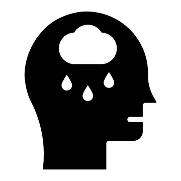 Psychotic Disorders icon vector image. Can be used for Psychology.
