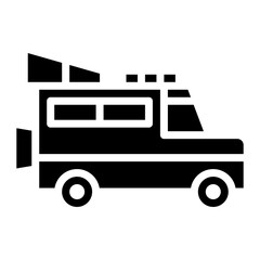 Overlanding icon vector image. Can be used for Adventure.
