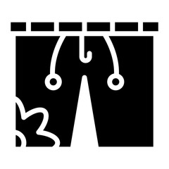 Shorts icon vector image. Can be used for Laundry.