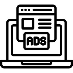 Online Ads Icon